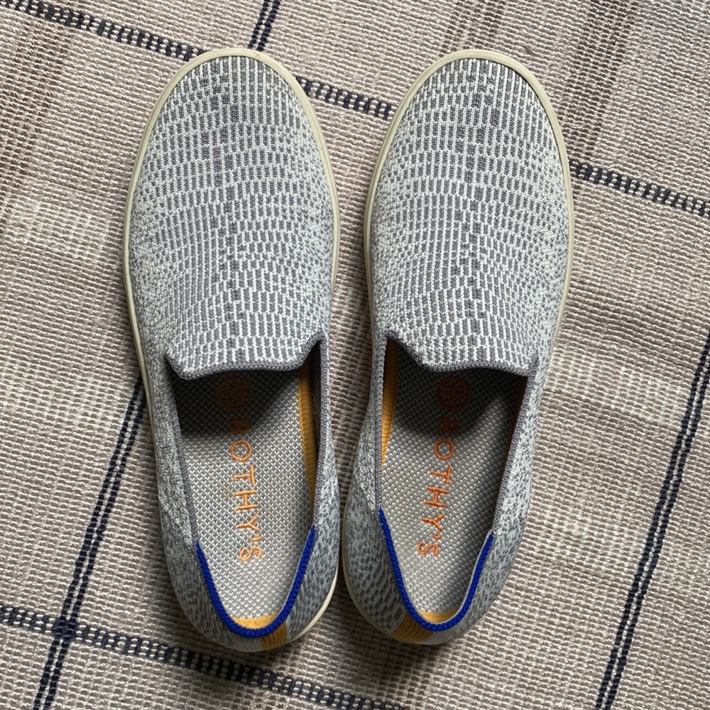 Rothy’s opal python sneaker size 6